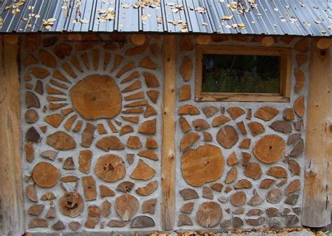 Cordwood Construction Basics » IzReaL | Cord wood, Wood building, House ...