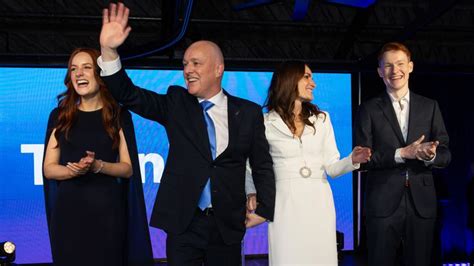 Conservative Christopher Luxon wins New Zealand general election after incumbent prime minister ...