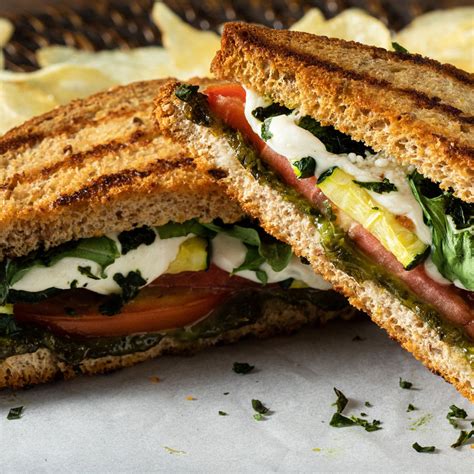 Vegetable Panini with Basil | Gourmet Garden