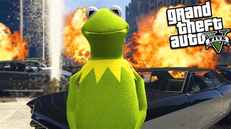 KERMIT the FROG is a GANGSTA from Los Santos (GTA 5 Mods) - YouTube