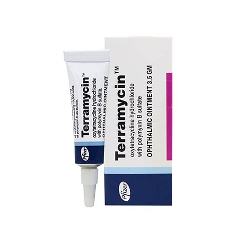 Terramycin Eye Ointment 3.5g Buy Online USA - Uses, Side Effects, Price India