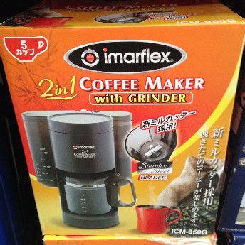New In Box Imarflex 2 In 1 Coffee Maker And Grinder Icm-950g [ Kitchen Appliances ] Marikina ...
