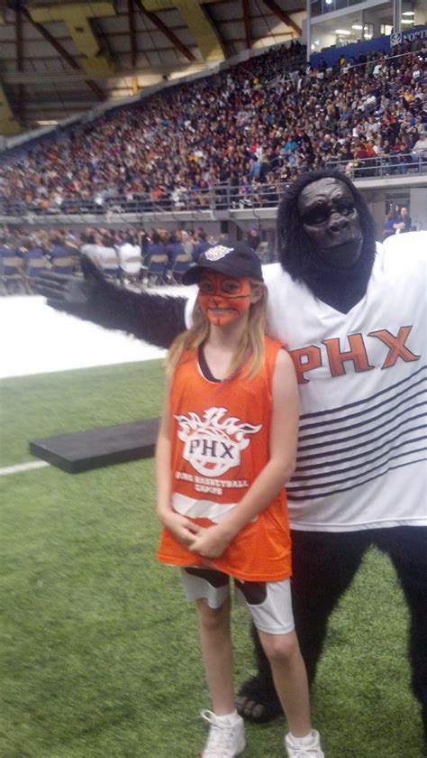 Phoenix Suns Gorilla | Candy Face Painting