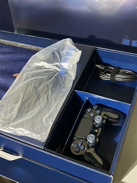 Dark Blue New PlayStation 4 PS4 Pro 2TB 500 Million Limited Edition Console, Controllers ...