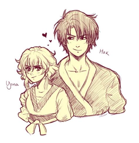 Akatsuki no Yona fanart source: @amigo12 on Tumblr // hak and Yona | Akatsuki no yona, Akatsuki ...