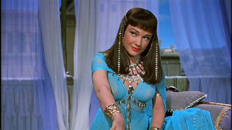 blue dress worn by Anne Baxster in The Ten Commandments as Nefertari | Anne baxter, Movie ...