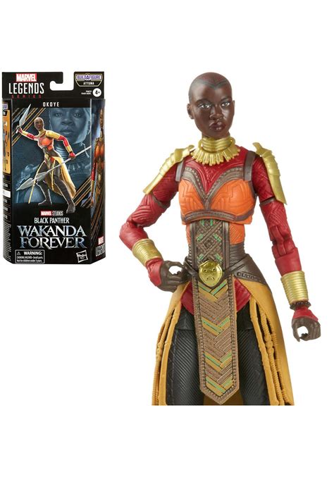 Marvel Legends Series Black Panther Wakanda Forever Okoye 6-inch MCU ...