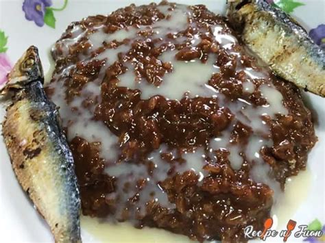 Champorado Recipe with Tuyo