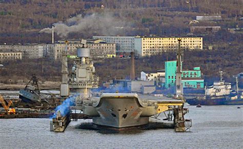 7 Feet Beneath the Keel: "Admiral Kuznetsov" Taking a Long Nap