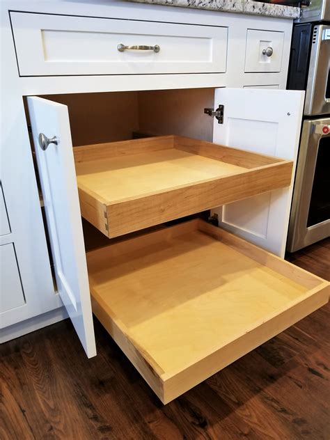Soft close pull out cabinet drawers | Diy pull out shelves, Diy drawers, Diy cabinets