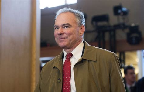 Tim Kaine Resumes Old Role in the Senate With New Spotlight