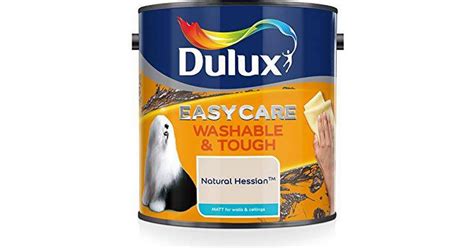 Dulux Easycare Washable & Tough Matt Wall Paint, Ceiling Paint Beige 2.5L • Compare prices