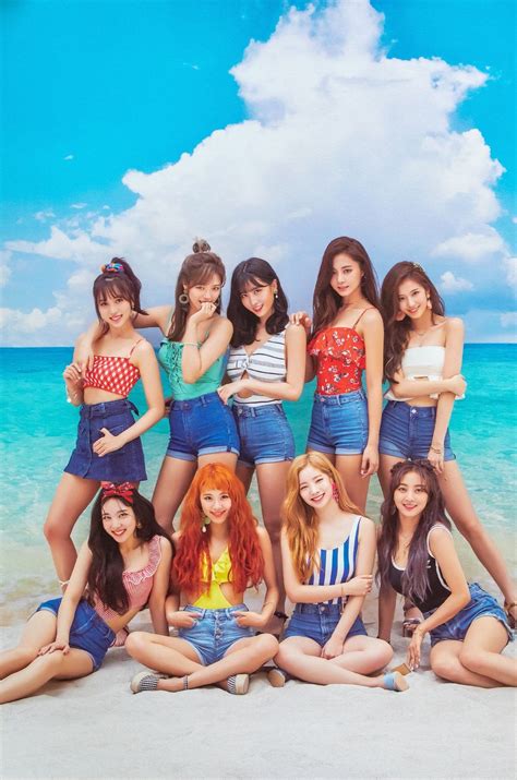 #TWICE #트와이스 #SummerNights #DanceTheNightAway (high quality photo scan ...