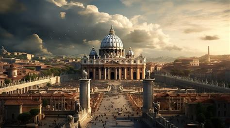 Premium AI Image | Vatican City Holy See Vatican City