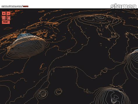 How Interactive Maps Of Mars Are Made | Data visualization design ...