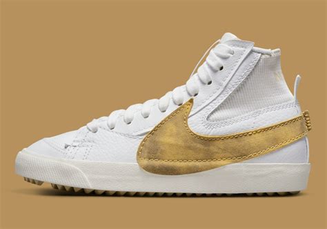 Nike Blazer Mid '77 Jumbo "Sanded Gold" DV6481-100 | SneakerNews.com