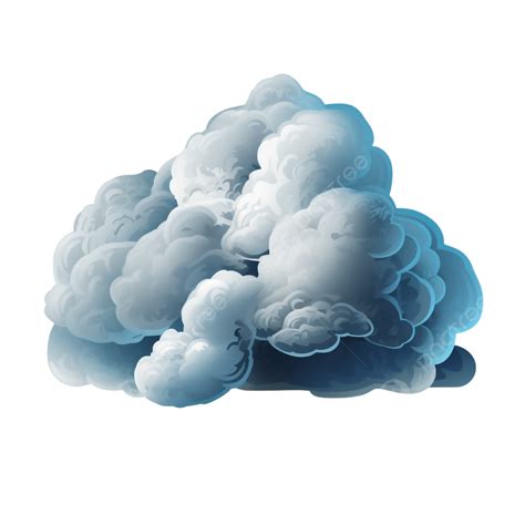 Simple And Transparent Dark Cloud Cartoon, Cloud Clipart, Cartoon Clipart, Dark Clouds PNG ...