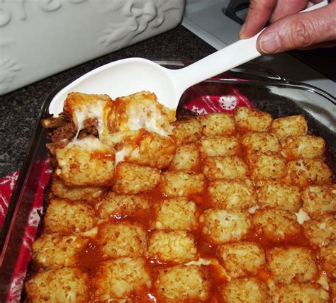 Cinnamon-Sugar: Tater Tot Pizza Casserole