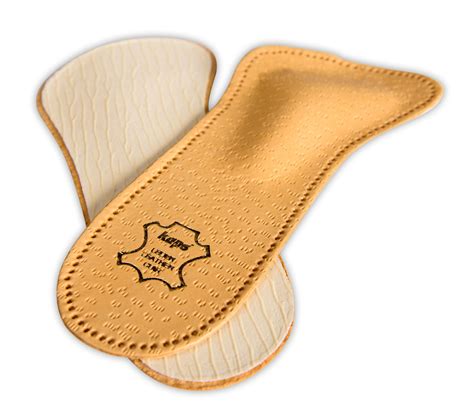 Orthotic 3/4 Leather Shoe Insoles For Women, Metatarsal Arch Support, All Sizes - Walmart.com ...