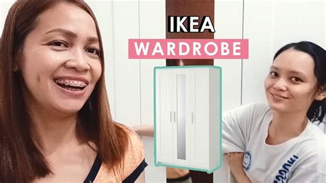 Unboxing IKEA Brimnes 3-door wardrobe | Mrs. Ghie - YouTube