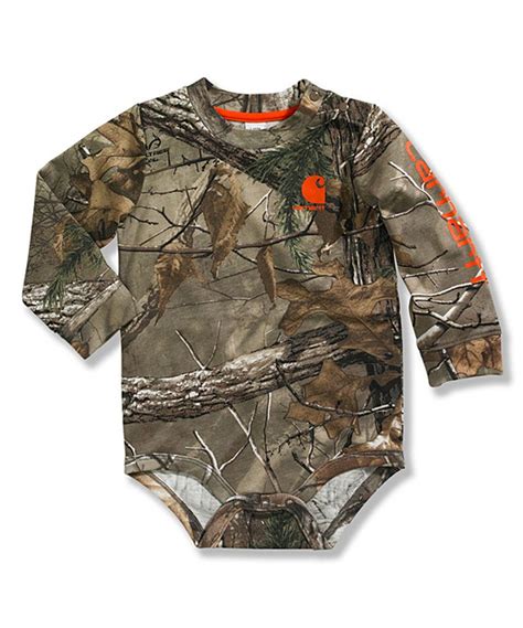 Dark Brown Realtree Xtra® Camo Bodysuit - Infant | Camo baby stuff ...