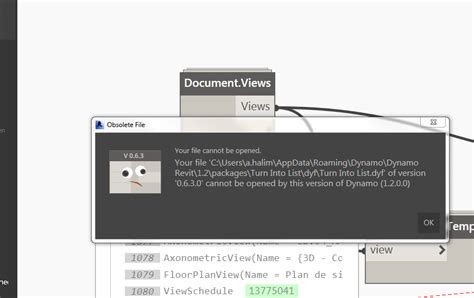 Problem with Dynamo - Packages - Dynamo