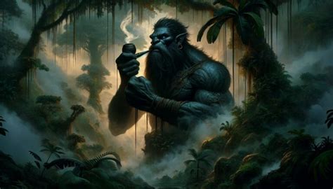 Kapre - Filipino Forest Giant | mythicalcreatures.info