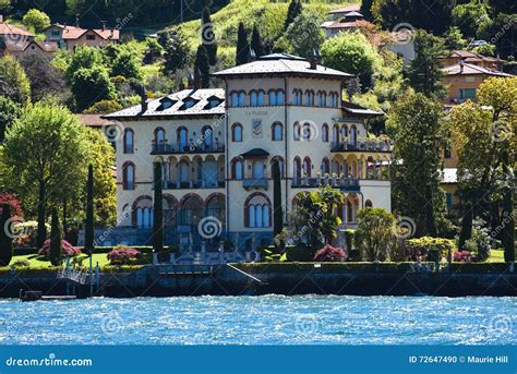 Luxury Homes On Lake Como Editorial Image | CartoonDealer.com #72647490