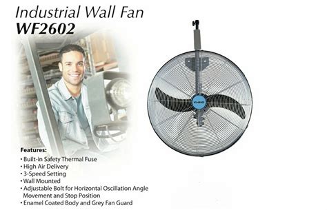 26″ Industrial Wall Fan