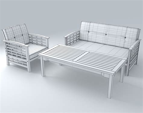 Set Furniture 3d Max