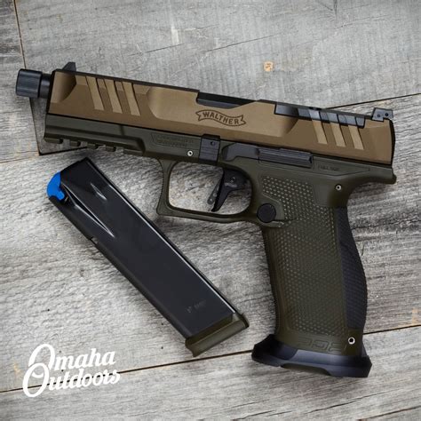 Walther PDP Pro SD Full Size OD Green / Spartan Bronze - Omaha Outdoors