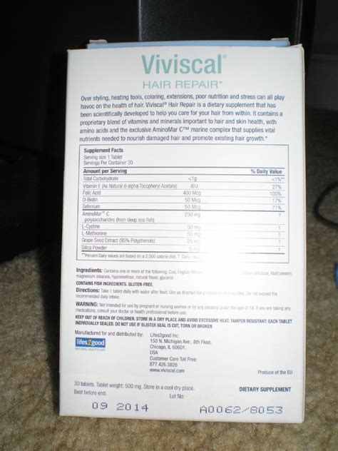 Viviscal - Reviews | MakeupAlley