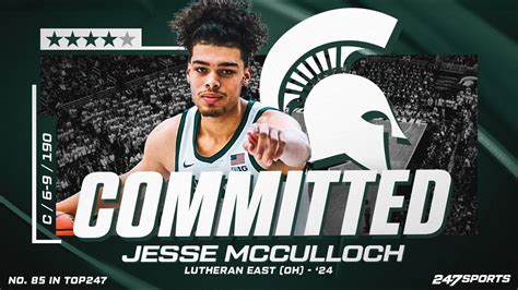 Michigan State basketball recruiting: Jesse McCulloch joins 2024 class