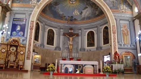 Interior of the Saint Ferdinand Cathedral in Lucena City, Quezon - YouTube