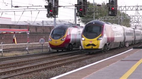 Class 390 - Virgin Pendolino's At Speed - (Updated) - YouTube