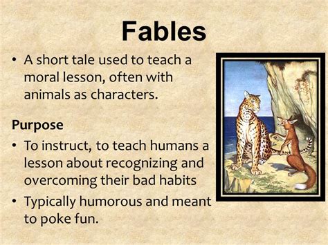 Fable - Understanding Literature