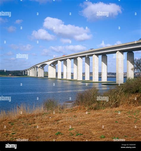 Orwell bridge hi-res stock photography and images - Alamy