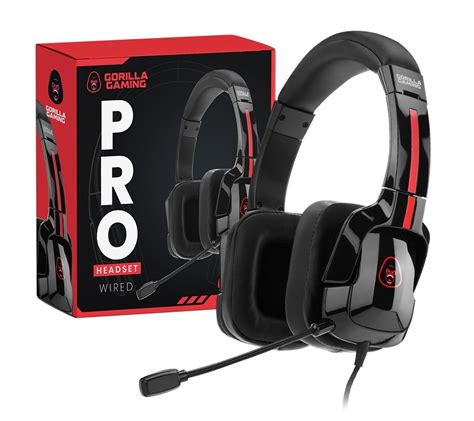 Gorilla Gaming PRO Universal Headset - Black | Switch, PC, PS4, Xbox ...