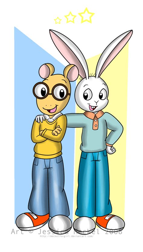 Arthur and Buster by MeckelFoxStudio on DeviantArt