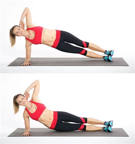 How to Do Side Plank Dips | POPSUGAR Fitness UK