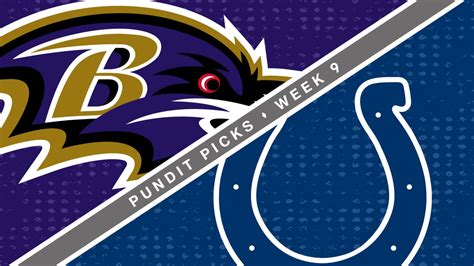 Pundit Picks: Ravens vs. Colts