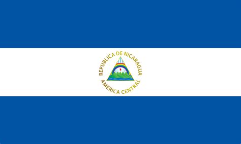 Bandera de Nicaragua PNG Imagenes gratis 2024 | PNG Universe