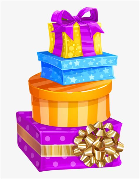 36 - Birthday Gift Box Clip Art - Free Transparent PNG Download - PNGkey