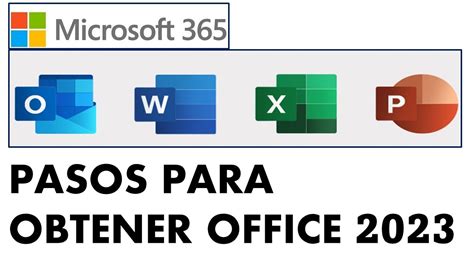 Obtener Office 2023. La versión más actualizada, con una suscripción desde la página oficial ...