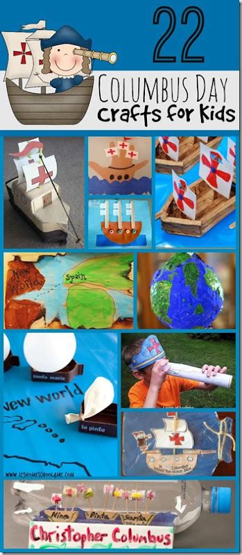 22 Columbus Day Crafts for Kids