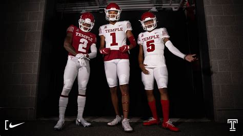 New Nike Uniforms for Temple Football — UNISWAG