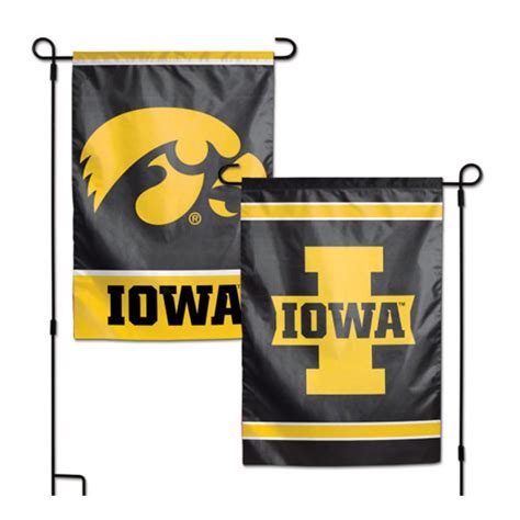 Iowa Hawkeyes Garden Flag