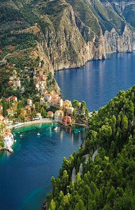 Assos, Kefalonia Island, Greece.