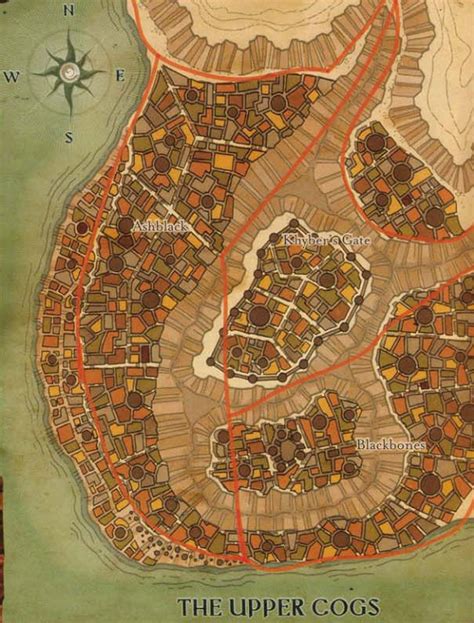 Upper Cogs District, Sharn, Breland, Eberron (578 x 760 pixels) | D&d dungeons and dragons ...