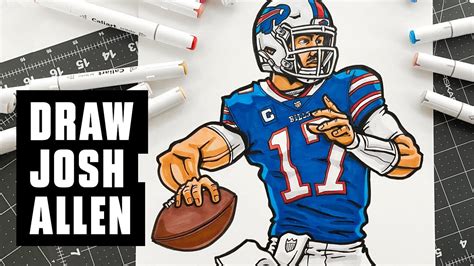 How to Draw a Quarterback (Cell Shading Style) - YouTube